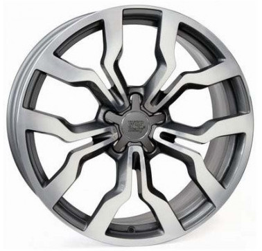 WSP Italy Audi (W565) Medea W9 R20 PCD5x112 ET37 DIA66.6 matt gun metal polished